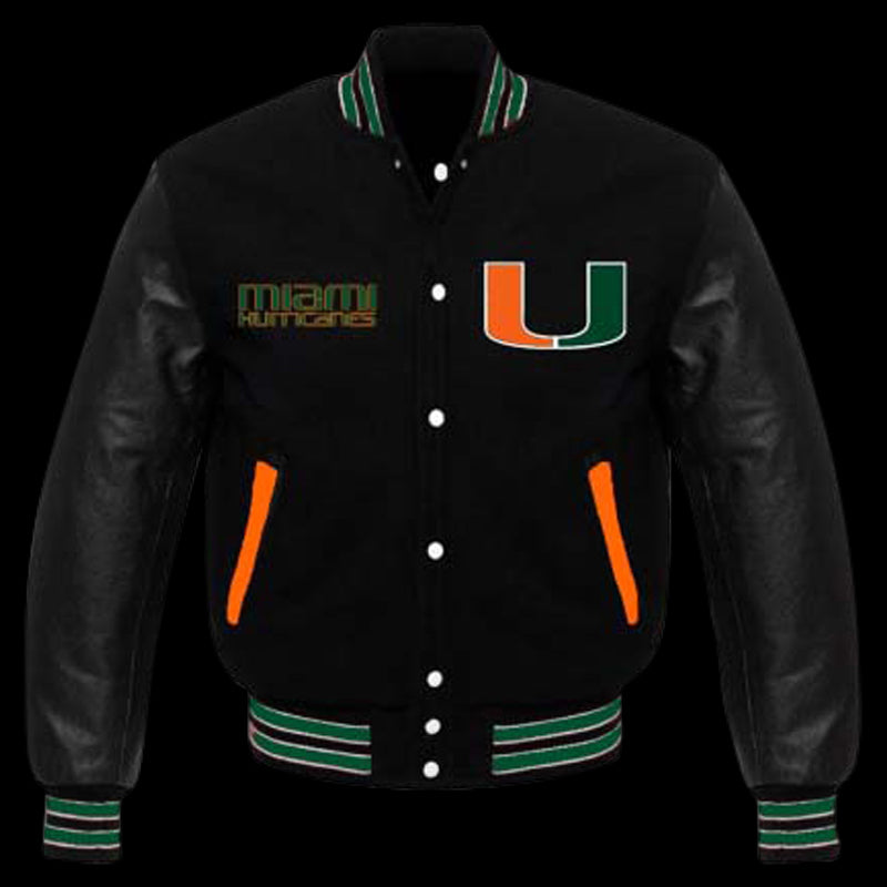 Miami Hurricanes Varsity Jacket